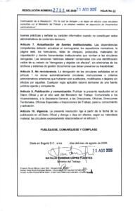 Resolución 2708 de 2026